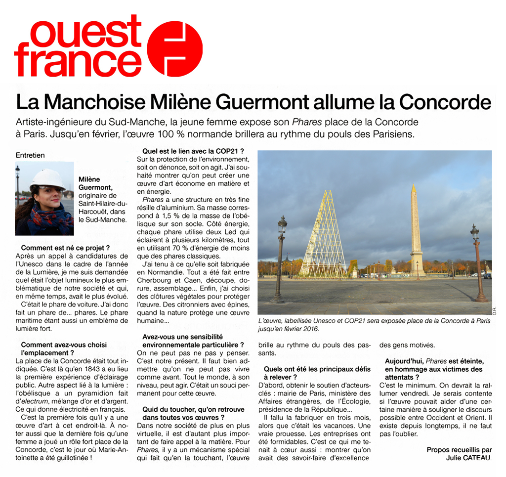 PHARES — OUEST FRANCE
