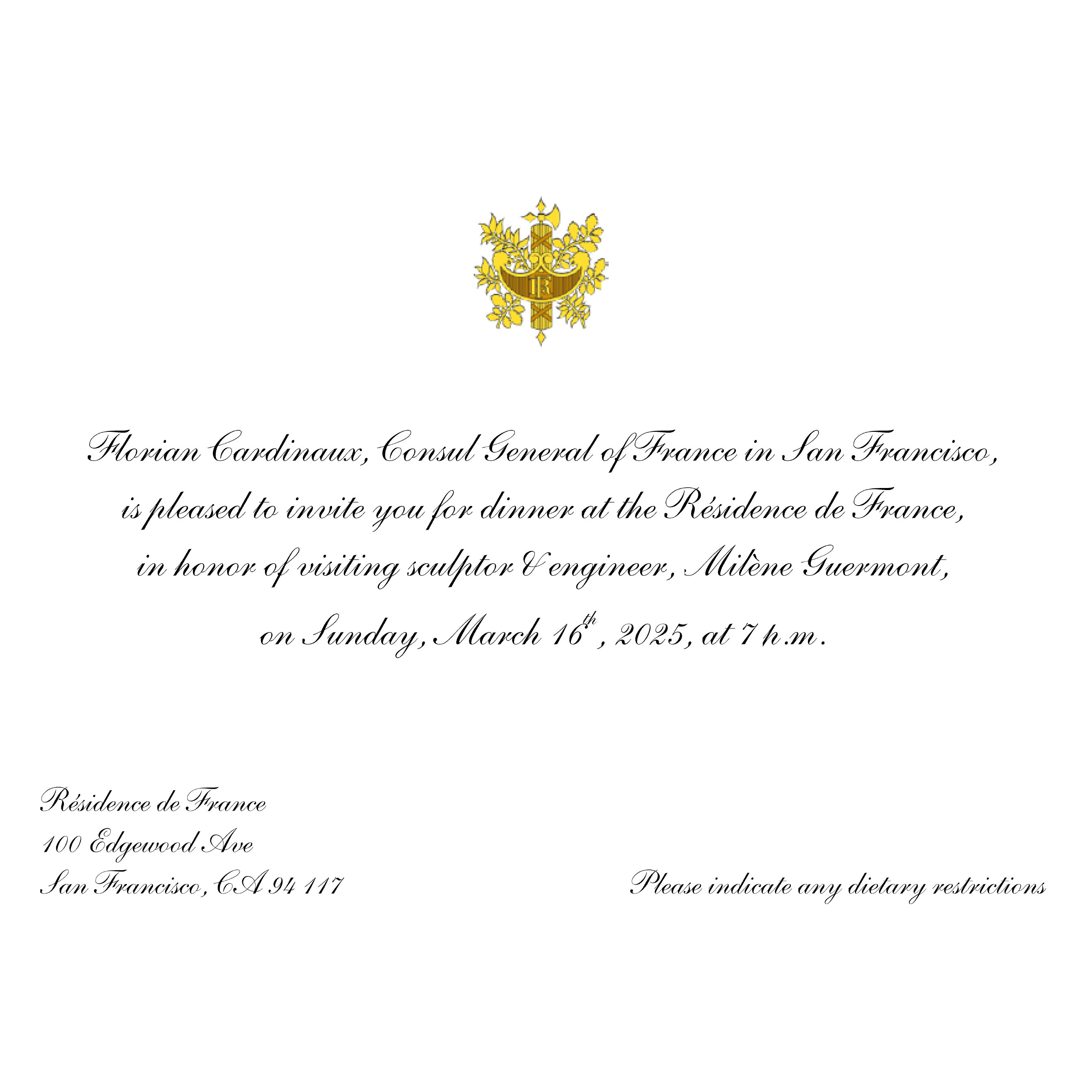 Jusserand Medal — Milène Guermont