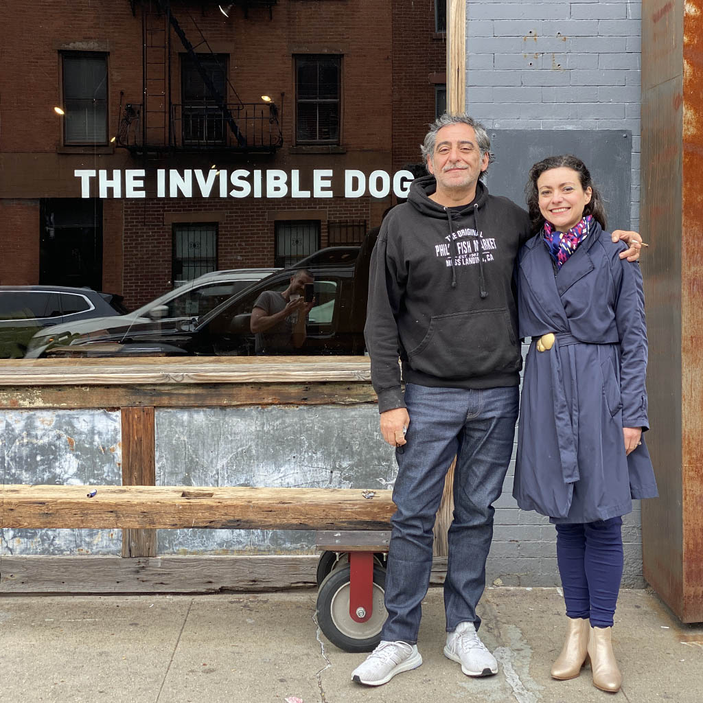 art residency at the invisible dog art center in Brooklyn in 2022